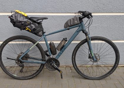 1 /2 Bikepacking Trip von Berlin nach Chemnitz und die 100km Marke