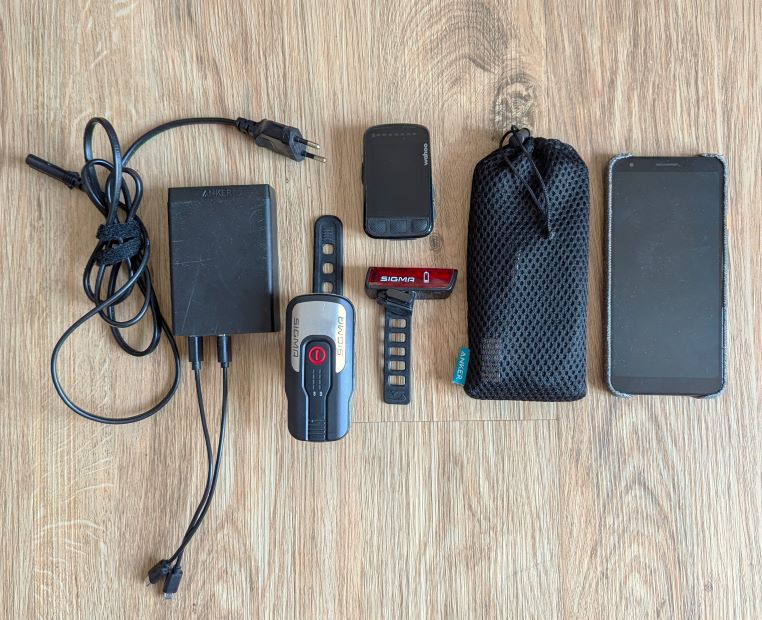 Bikepacking Packliste Technik