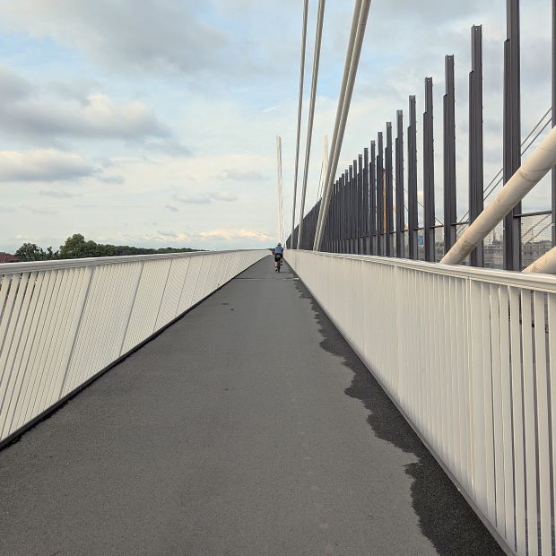 Rheinbrücke in Duisburg