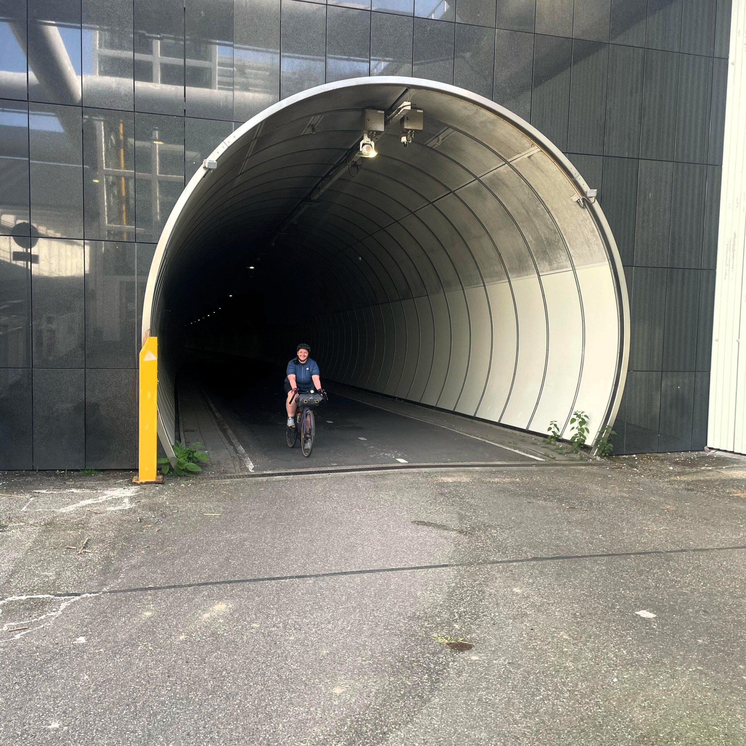 Tunnel für Radfahrer