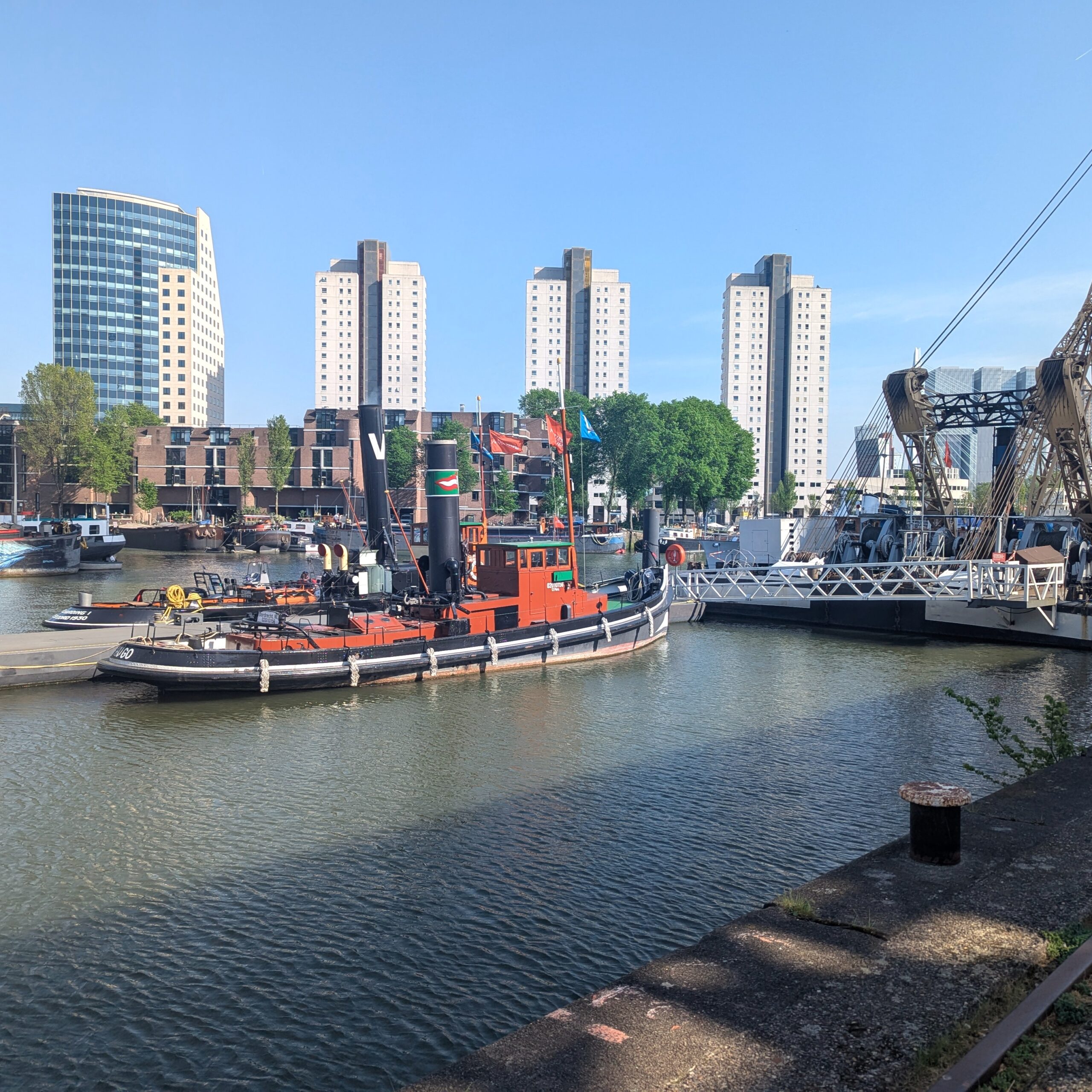 Innenstadt Hafen Rotterdam