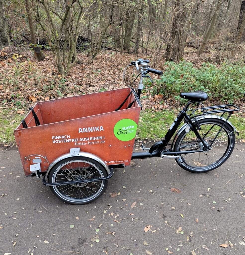 Lastenrad der fLotte Berlin