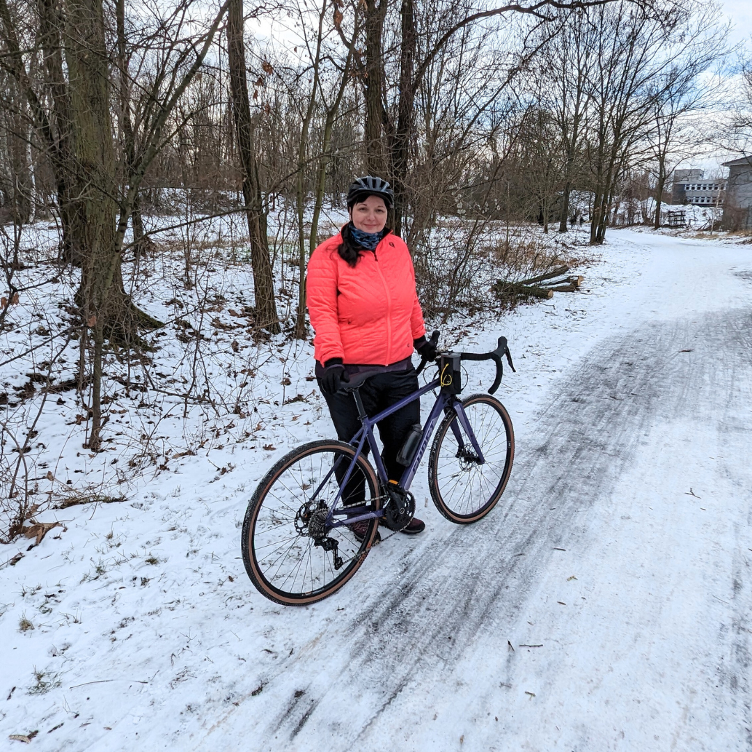 Radfahren im Winter in Berlin. Wetterfestes Fahrradequipment