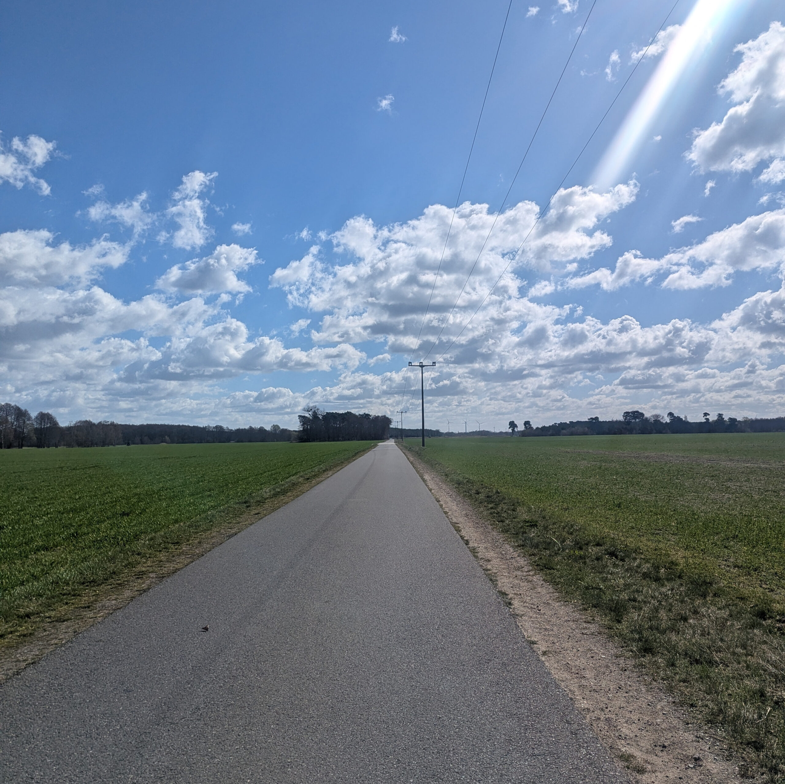 Gurkenradweg bei Lubolz