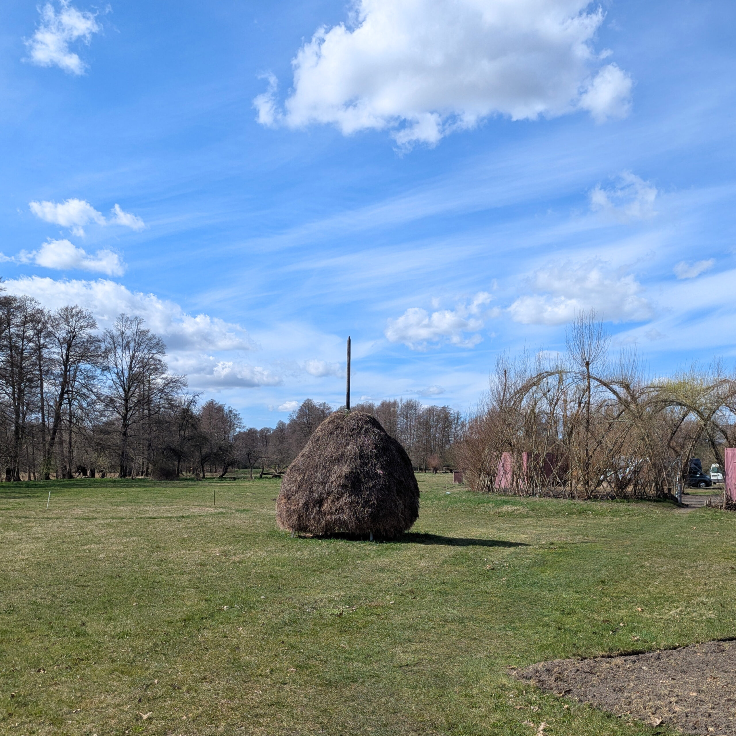 Heuschober im Spreewald