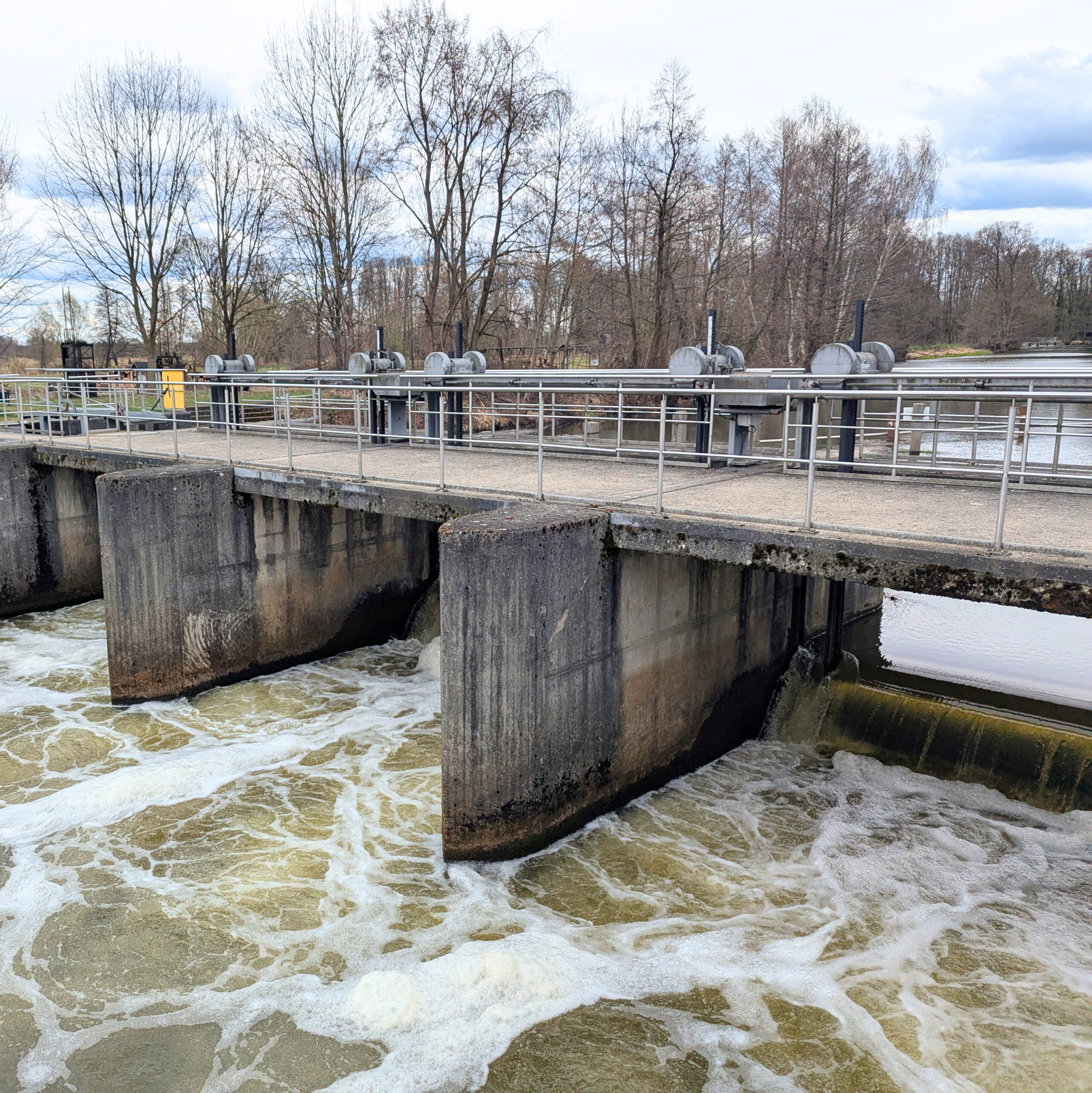Schleusenanlage Leibsch bei Gurkenradweg