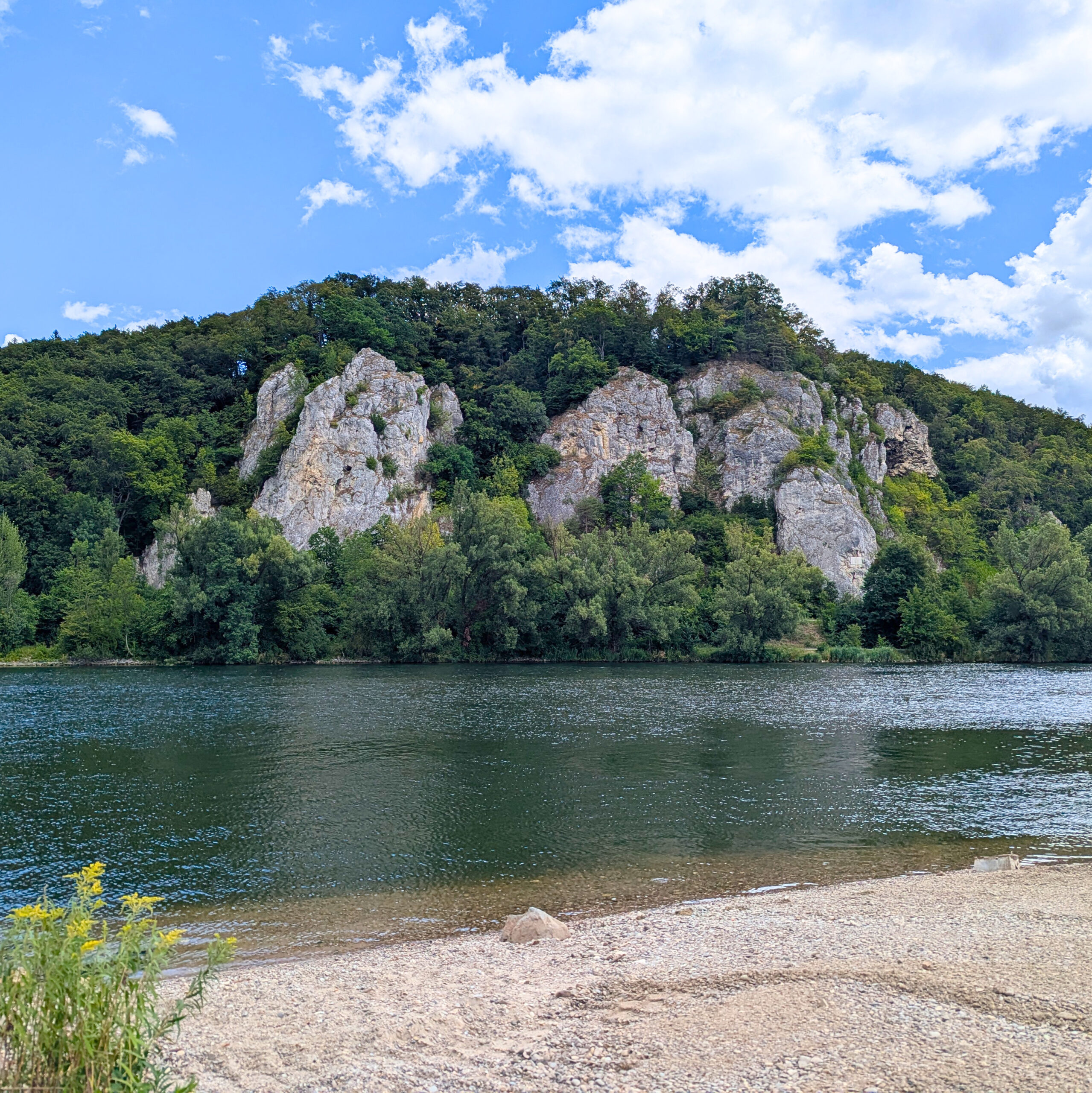 Teufelsfelsen an der Donau