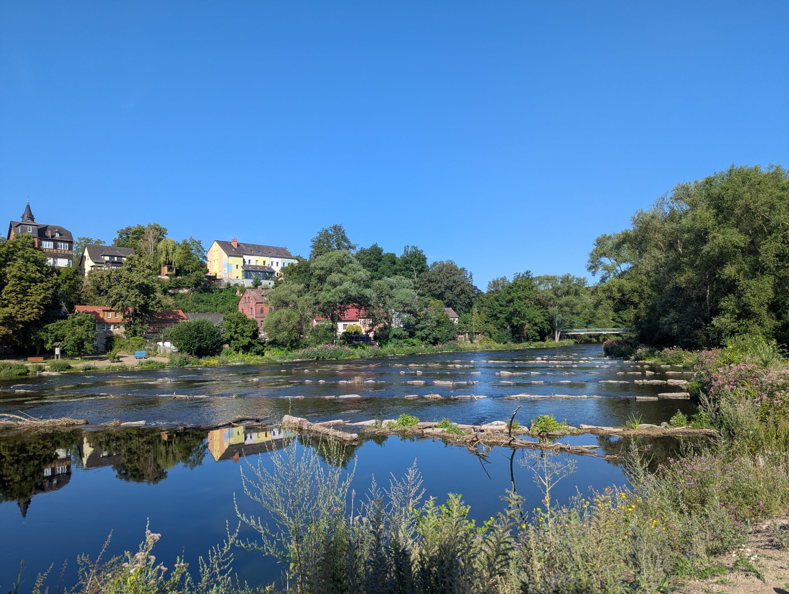 Bikepacking von Saalfeld nach Lutherstadt Wittenberg. Unterwegs auf der D11-Route und dem Saaleradweg